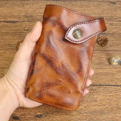 Men's Leather Wallet with Card Slots