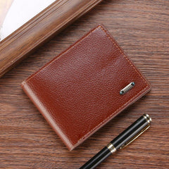 Men's Leather Wallet with Card Slots