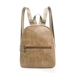 Embossed PU Leather Backpack for Women - Travel & Daily Use
