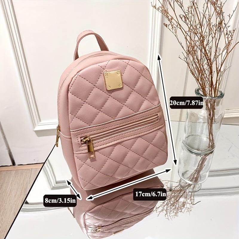 Casual Small Embroidered Backpack Outdoor Travel Backpack
