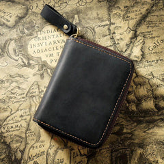 Vintage RFID Card Holder Coin Wallet Large Capacity