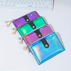 Men's Zipper Card Bag Coin Purse Wallet