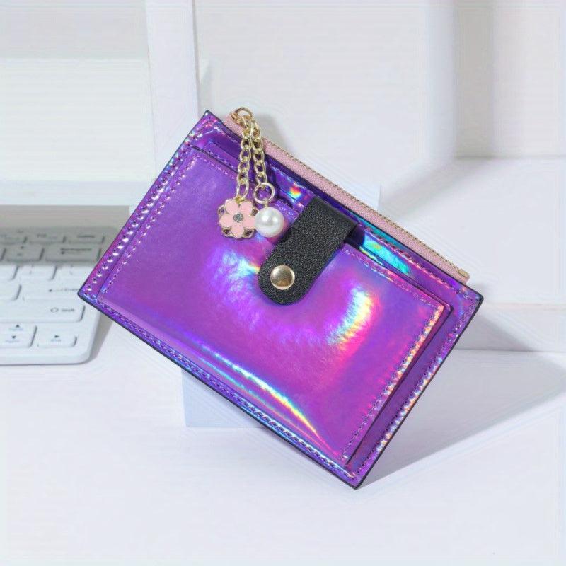 Men's Zipper Card Bag Coin Purse Wallet