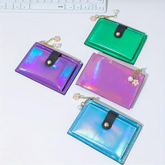 Men's Zipper Card Bag Coin Purse Wallet