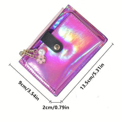 Men's Zipper Card Bag Coin Purse Wallet