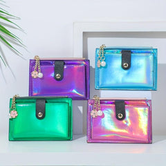 Men's Zipper Card Bag Coin Purse Wallet