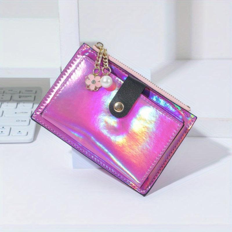 Men's Zipper Card Bag Coin Purse Wallet