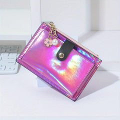 Men's Zipper Card Bag Coin Purse Wallet