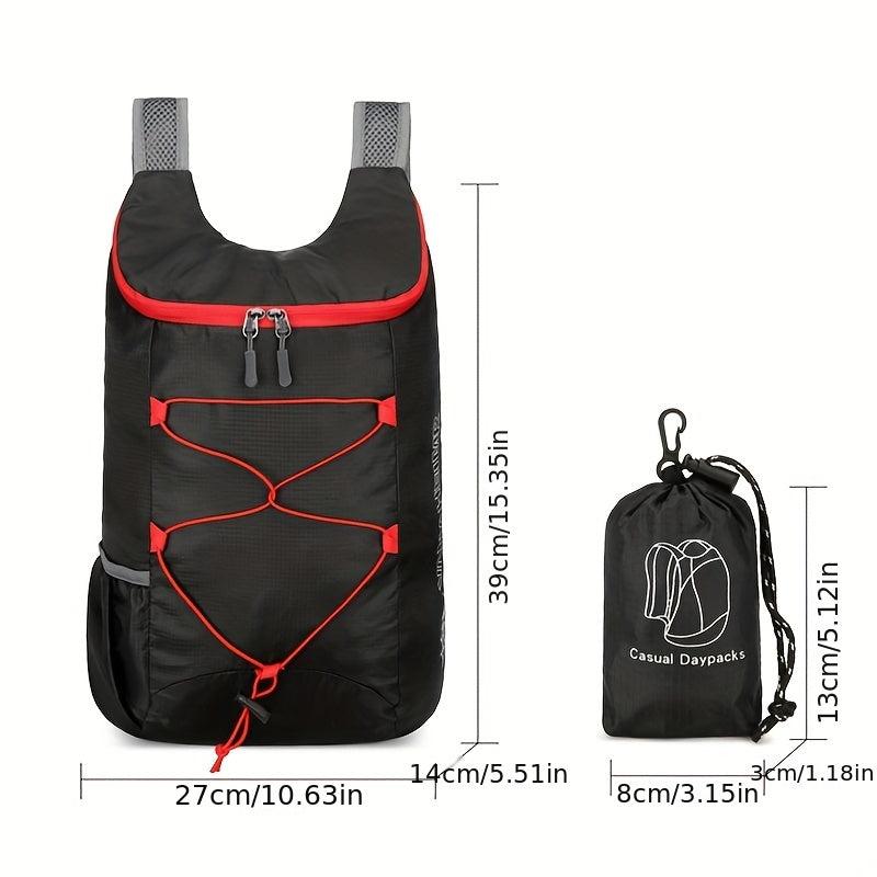 Portable Multifunctional Sports Backpack Lightweight Storage Bag for Men