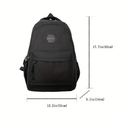 Nylon High Backpack School Students Casual Travel Large Capacity Backpack
