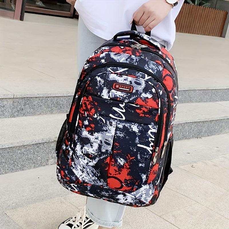 Casual Camouflage Travel Backpack School Bag for Student