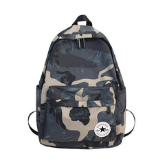 Camo Travel Backpack Laptop Bag for School College Student