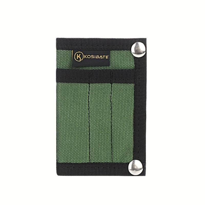 Canvas Tactical Credit Card Storage Bifold Wallet