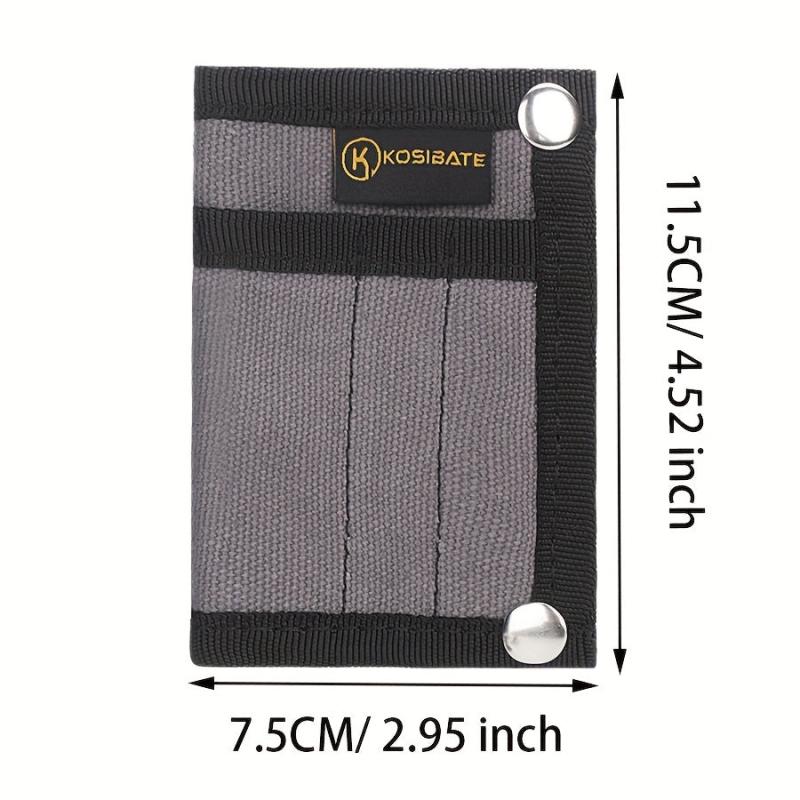 Canvas Tactical Credit Card Storage Bifold Wallet