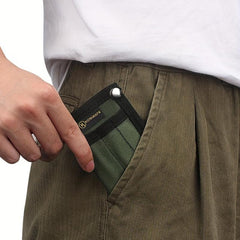 Canvas Tactical Credit Card Storage Bifold Wallet