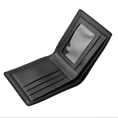 Men's Casual Two-fold Short Horizontal Wallet