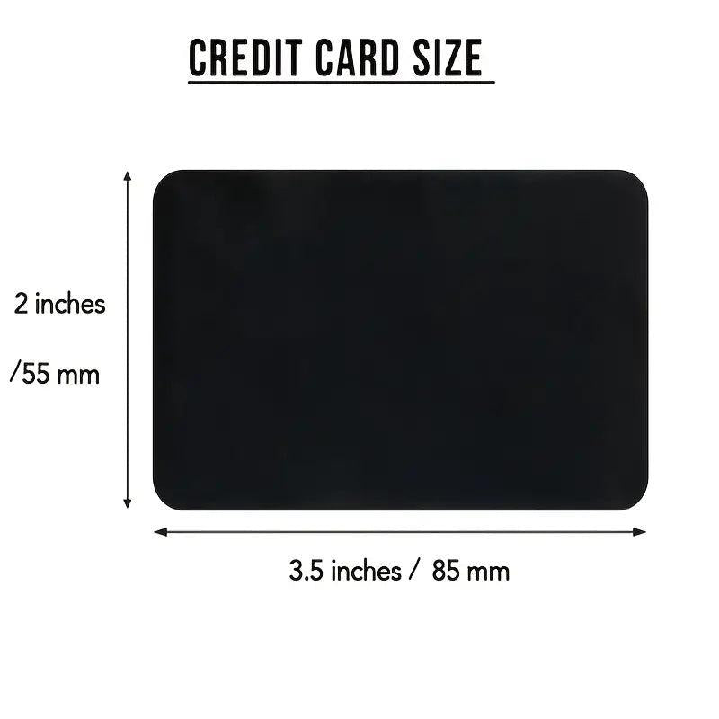 Personalized Aluminum Wallet Insert Card Birthday Gift For Son Daughter