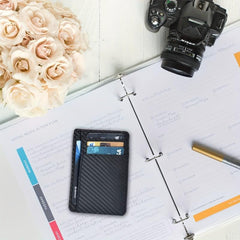 RFID Front Pocket Card Holder Wallet for Men