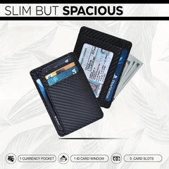 RFID Front Pocket Card Holder Wallet for Men