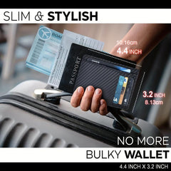 RFID Front Pocket Card Holder Wallet for Men