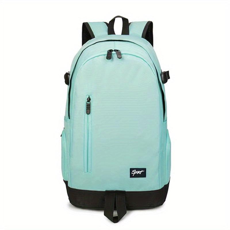 Casual Student Commuter Travel Backpack Solid Men Women Outdoor Bag