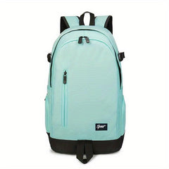 Casual Student Commuter Travel Backpack Solid Men Women Outdoor Bag
