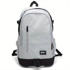 Casual Student Commuter Travel Backpack Solid Men Women Outdoor Bag