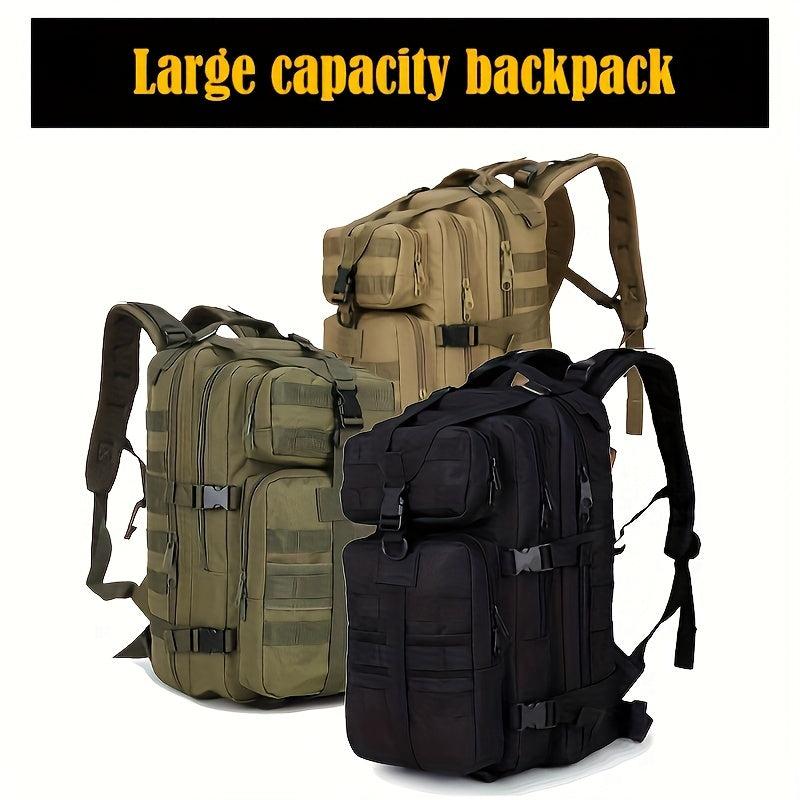Tactical Large Capacity Backpack Waterproof 3P Bag