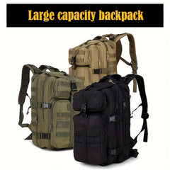 Tactical Large Capacity Backpack Waterproof 3P Bag
