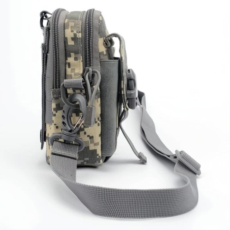 Camouflage Crossbody Bag Travel Bag Outdoor Sports Casual Chest Bag