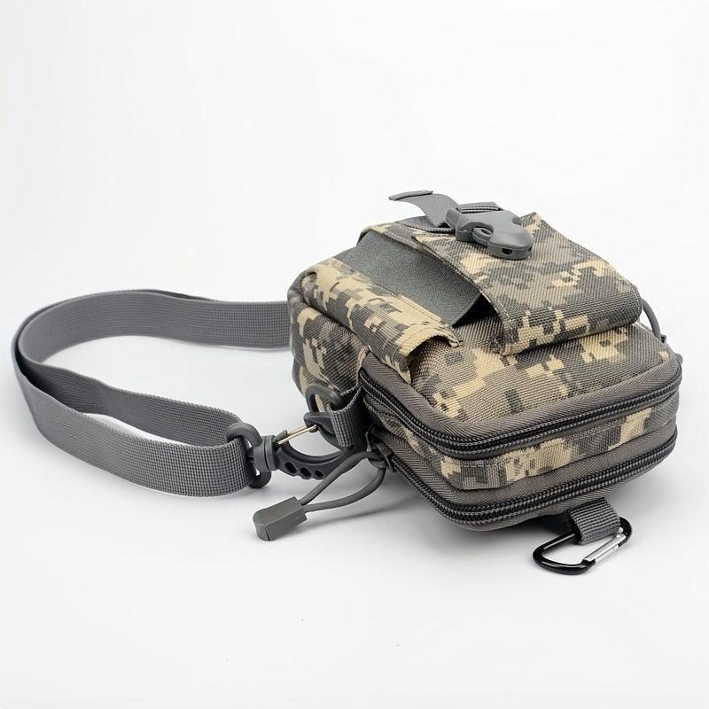 Camouflage Crossbody Bag Travel Bag Outdoor Sports Casual Chest Bag