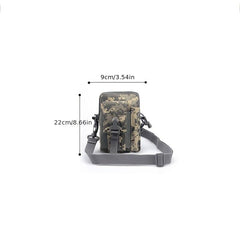 Camouflage Crossbody Bag Travel Bag Outdoor Sports Casual Chest Bag