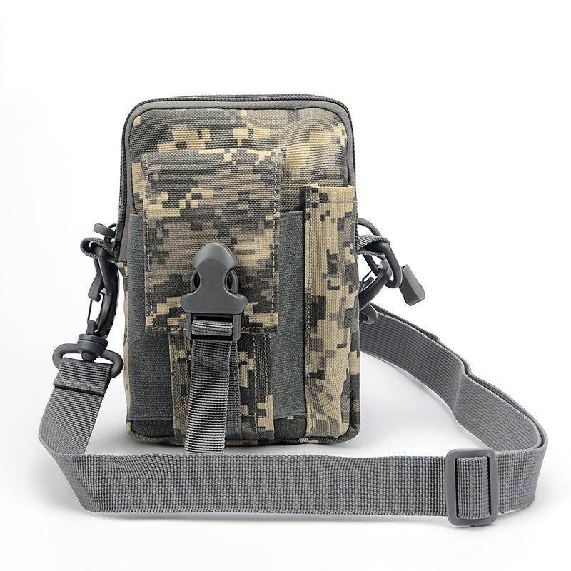 Camouflage Crossbody Bag Travel Bag Outdoor Sports Casual Chest Bag