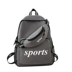 1PC Men's Backpack With Waist Bag For Travel Going Office Large Capacity