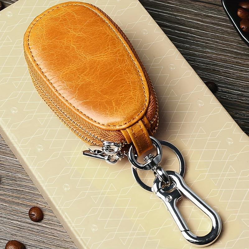 Double Zipper Car Key Holder Keeps Keys Safe