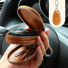 Double Zipper Car Key Holder Keeps Keys Safe