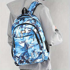 Camouflage Backpack Large Capacity Travel Computer Backpack