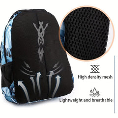 Camouflage Backpack Large Capacity Travel Computer Backpack