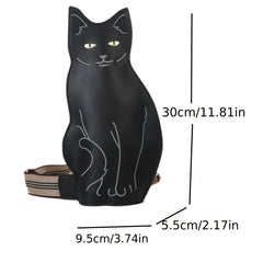 Halloween Cat Crossbody Bag Stylish Shoulder Bag for Shopping