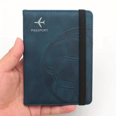 PU Passport Holder Travel ID Card Cover