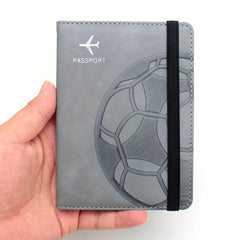 PU Passport Holder Travel ID Card Cover