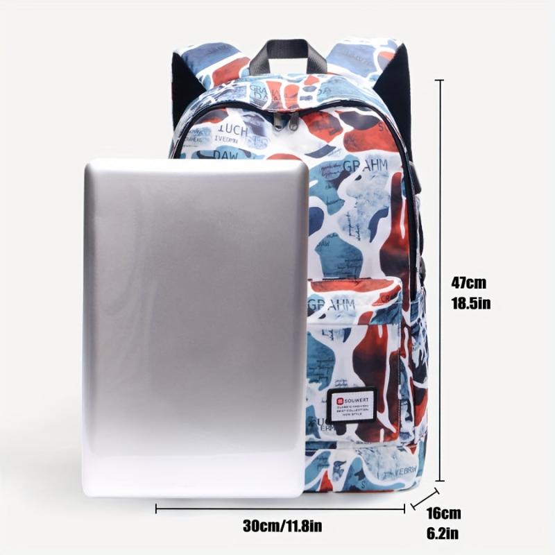 Large Capacity Travel Backpack Laptop Bag for College Student