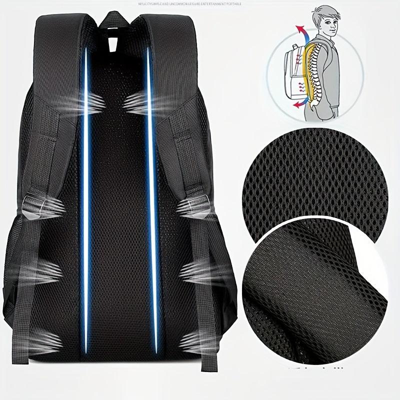 Men's Backpack Large Capacity Outdoor Travel Backpack Student Schoolbag