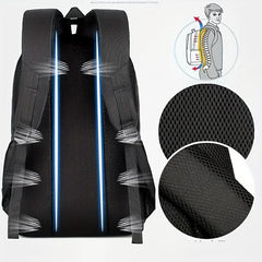 Men's Backpack Large Capacity Outdoor Travel Backpack Student Schoolbag