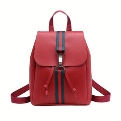 Girls Mini School Bag PU Leather Women's Backpack
