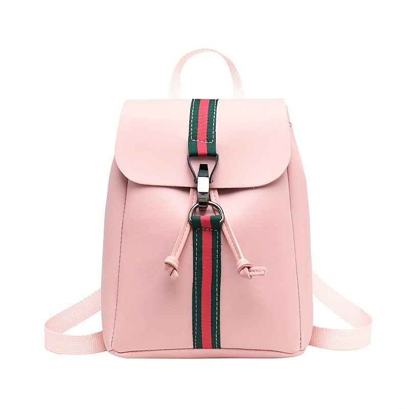 Girls Mini School Bag PU Leather Women's Backpack