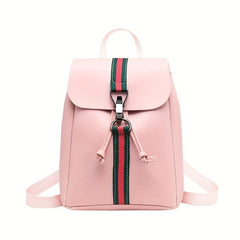 Girls Mini School Bag PU Leather Women's Backpack