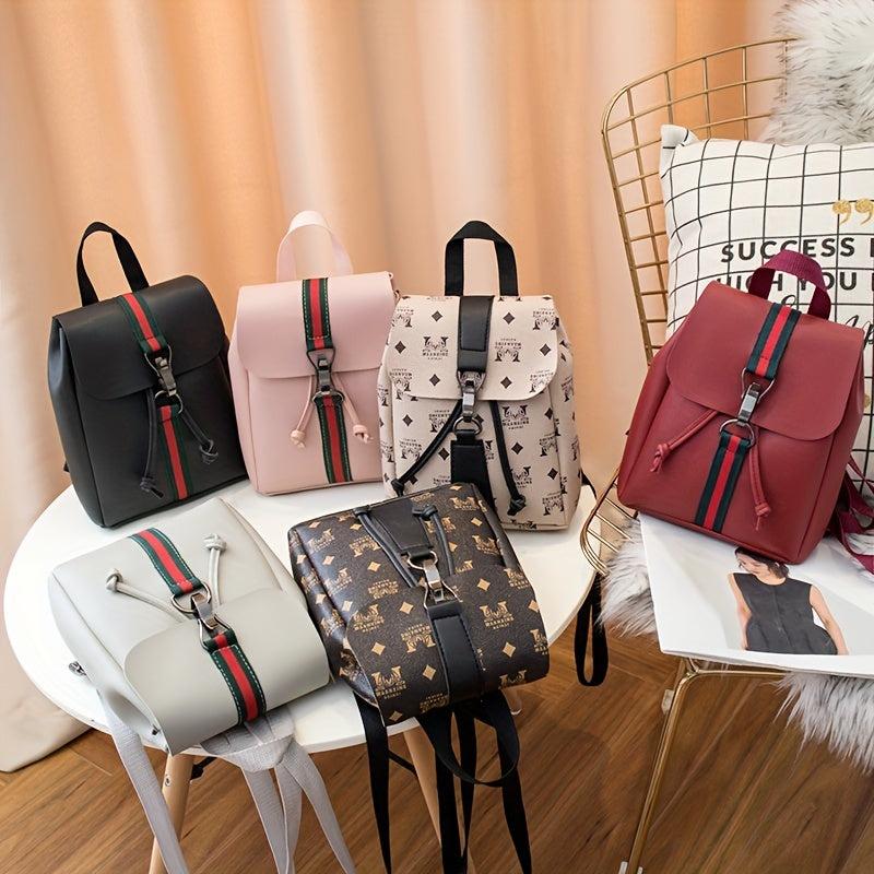 Girls Mini School Bag PU Leather Women's Backpack