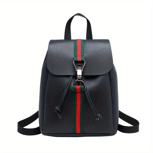Girls Mini School Bag PU Leather Women's Backpack