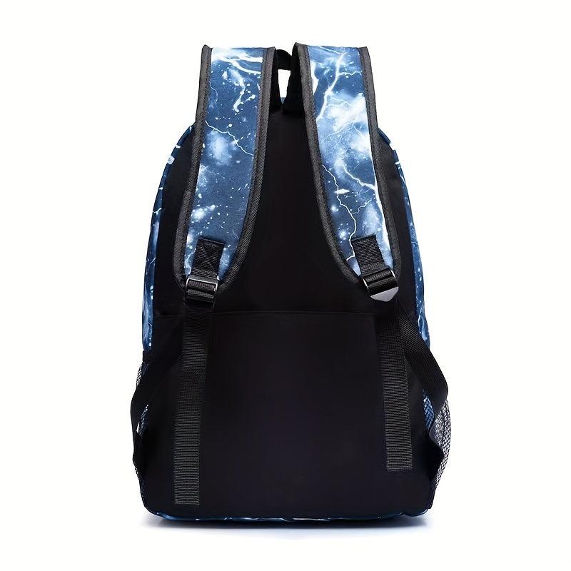 Harajuku Lightning Sky Backpack Large Capacity Travel Backpack